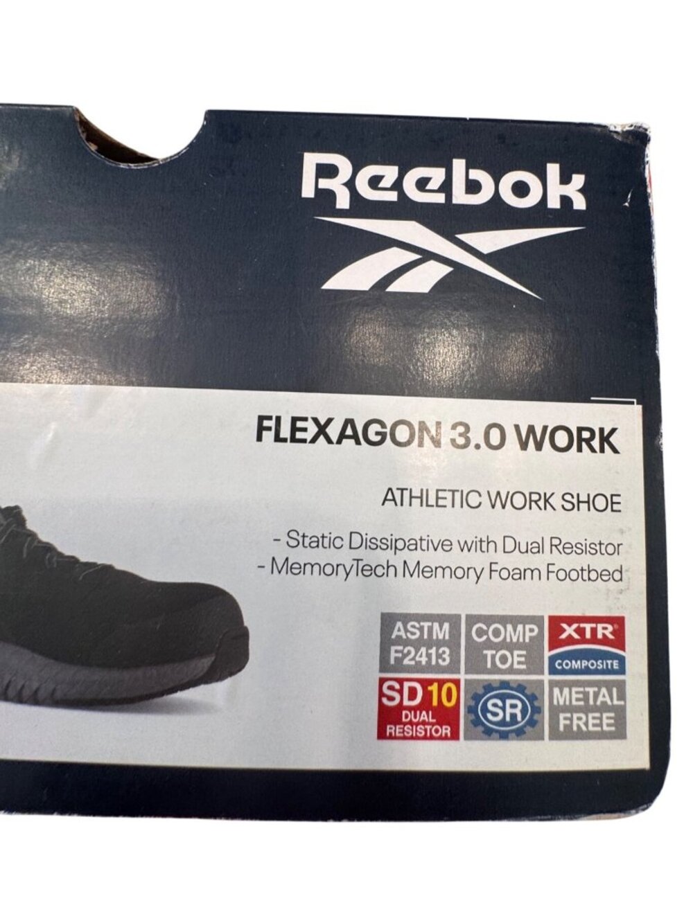 Reebok Flexagon 3.0 Work Size 8.5 Women’s Comp Toe SD10 Duel Resistor NWB - Picture 3 of 16